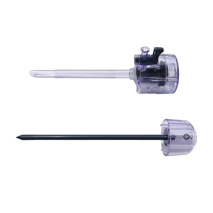 Trocar laparoscopic fără lamă 5mm